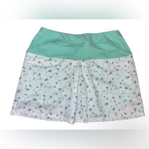 Adidas Skort Small Mint Green Mesh Tennis Pickleball Athletic Activewear Skirt